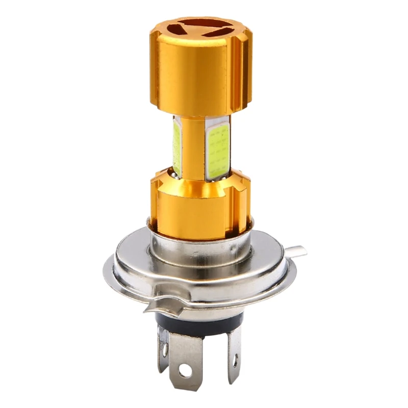 Светодиодная лампа для фар Newmotorcycle H4 12 В 18 Вт 2000 лм 3 COB Hi/Lo Супер яркая