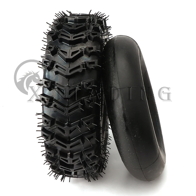 

4 PR 13x4.10-6 Tire Inner Tube Outer Tire 4.10-6 For ATV Go Kart Mini Quad Bike 47cc 49cc Snow Motorcycle tool cart Accessories