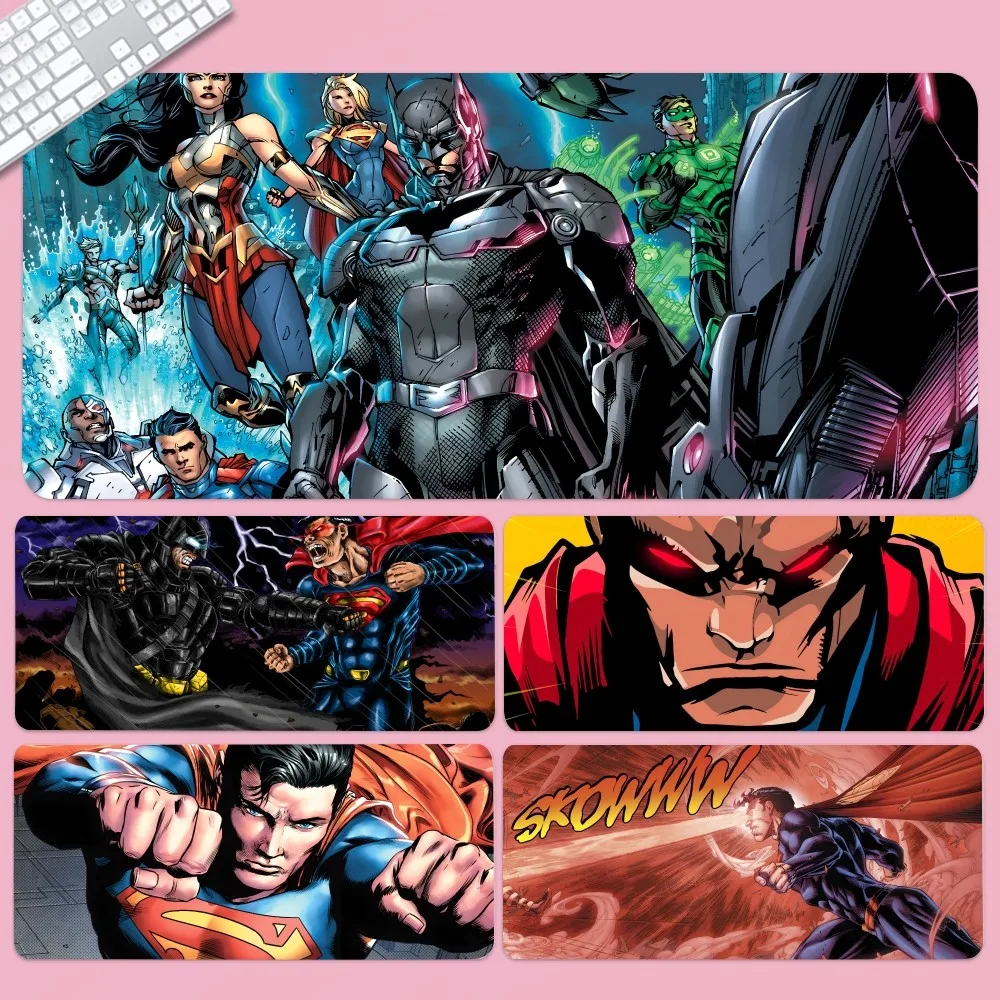 Коврик для мыши M-Marvel S-Superman большие компьютерные игровые аксессуары коврики