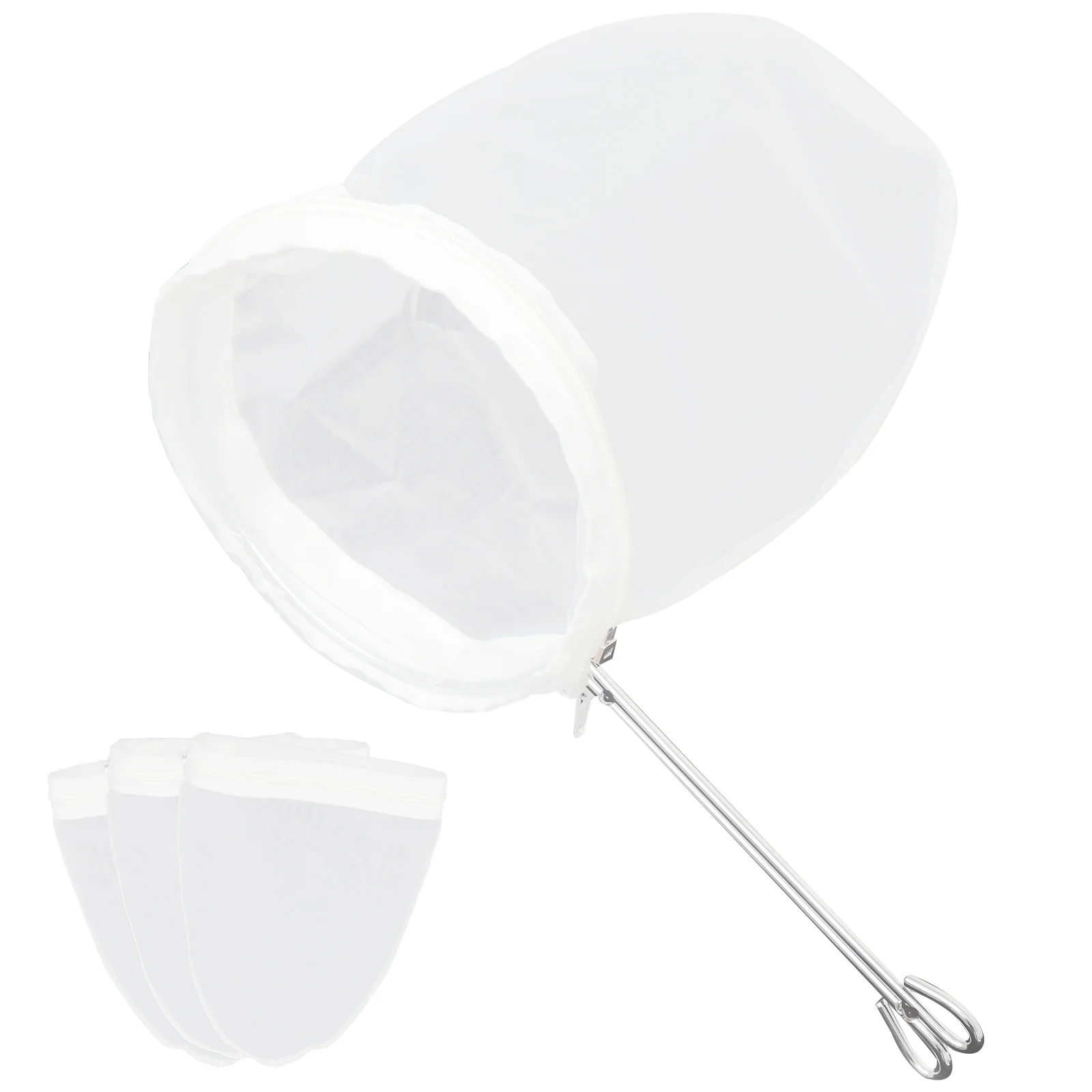 

Strainer Bag Filter Mesh Yogurt Sievecheesecloth Toufu Jelly Cocktailfor Sieves Kitchen Handheldspoon Pouch Cotton Tea