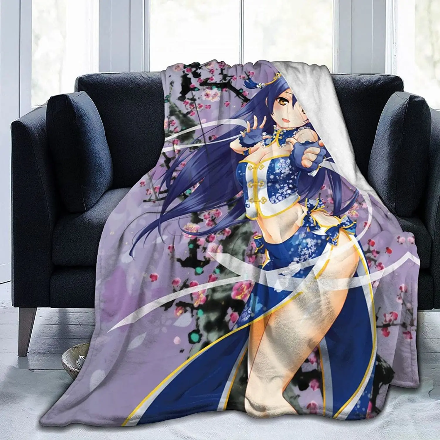 

Umi Sonoda Fluffy Soft and Comfortable Blanket, Anime Warm Embrace of Sympathy