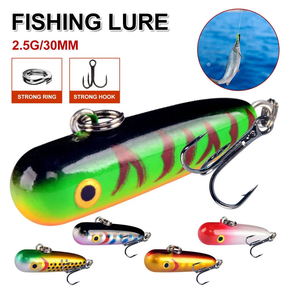 

Mini Sinking Pencil Lures Fishing Bait Crankbait Wobbler Artificial Hard Bait Bass Fishing Saltwater Freshwater Tackle 2.5g 30mm