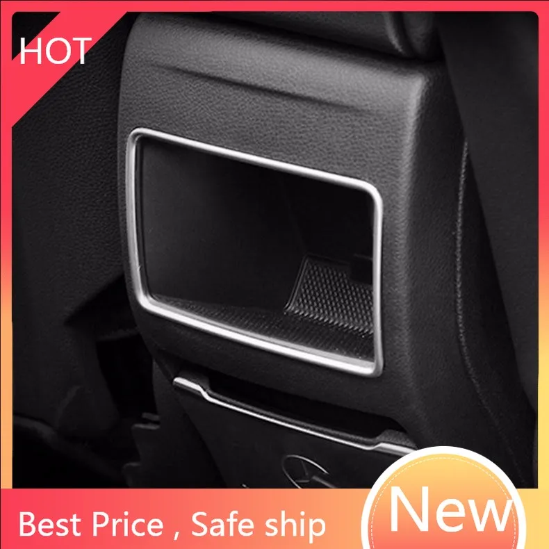 

Хромированная задняя крышка для кондиционера воздуха для Mercedes Benz A Class A180 B Class W246 CLA GLA W117, автомобильный Стайлинг