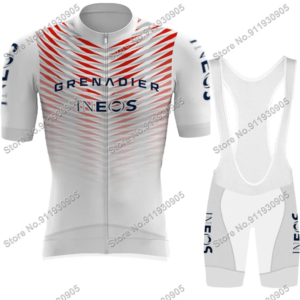 

Новая белая веломайка команды гренадиа 2022, Мужская одежда для велоспорта, рубашка для дорожного велосипеда, костюм, велосипедные шорты с нагрудником, MTB Maillot