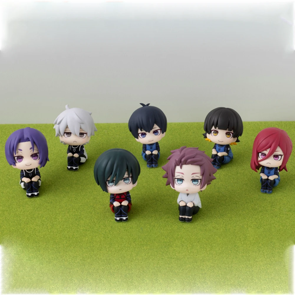 Фото Фигурка аниме Itoshi Sae Reo Mikage Rin Itoshi Nagi Seishiro, ПВХ фигурка, модель, украшение для рабочего стола, подарок, детская игрушка №2
