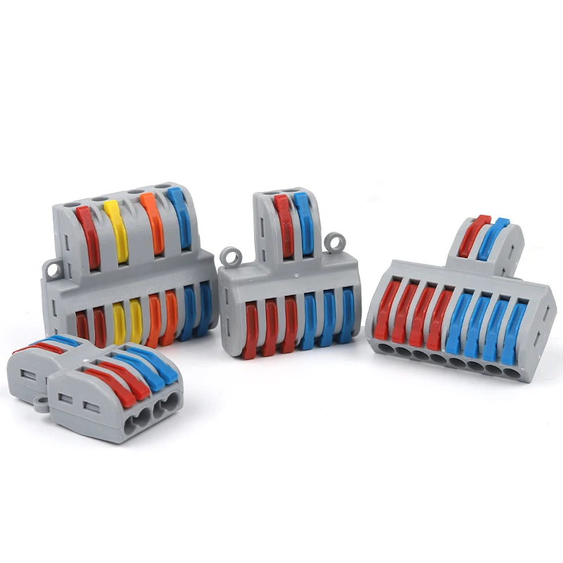SPL42/62/82/102 Разъем для электрического провода Вставной клеммный блок Универсальное