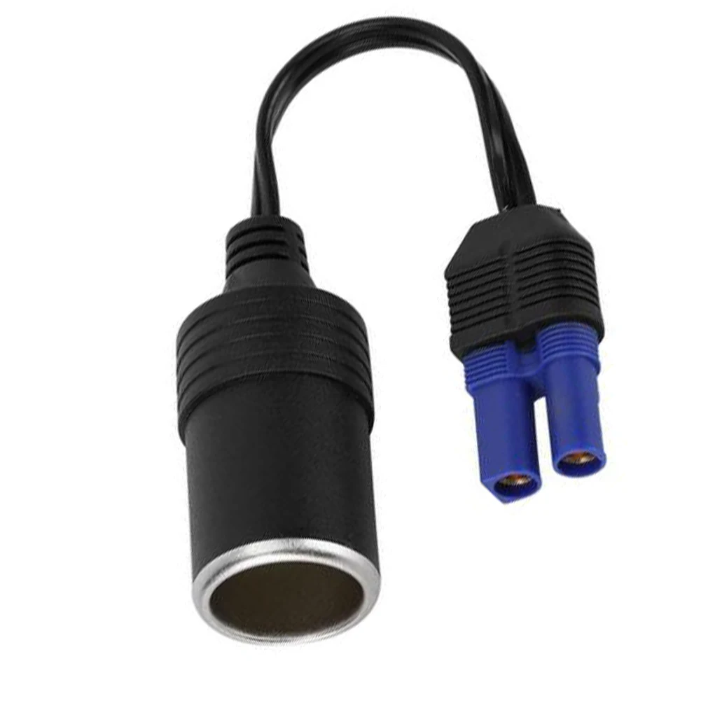 

Accessories Power Socket Adapter EC5 Lighter Socket Adapter Portable Universal 1Pcs ABS Black Connector Durable