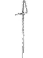 made in japan flutes contrabass flute b footjoint with case and support stand c foot