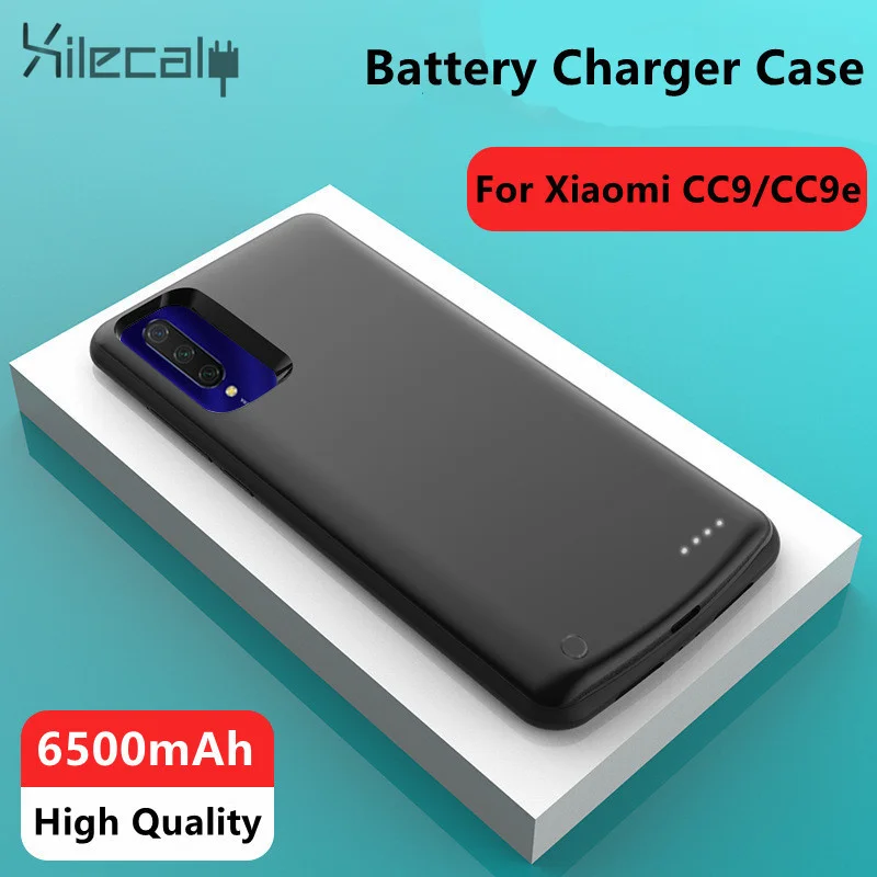 

Xilecaly Battery Charger Case For Xiaomi Mi CC9 CC9e 6500mAh Extenal Battery Power Bank Charger Cover Shockproof Capa