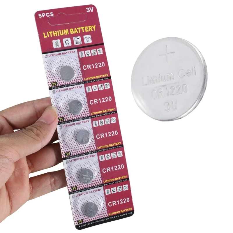 Литиевые кнопочные элементы CR1220 3В