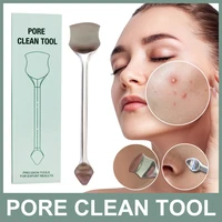 1pcs acne removal tool stainless steel double headed pimple blackhead remover pore cleaner facial makeup remover skin care
