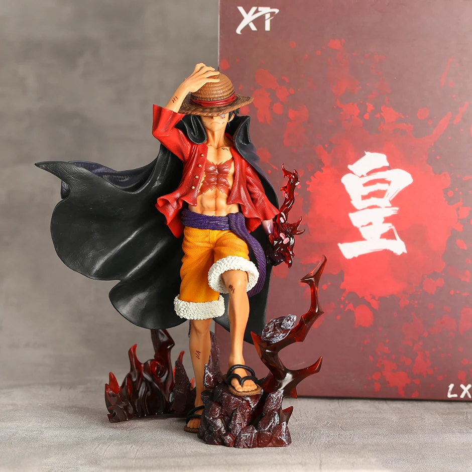 

One Piece Monkey D Luffy Four Emperors GK Statue Figure Model Toy PVC Brinquedos Collectible Figural