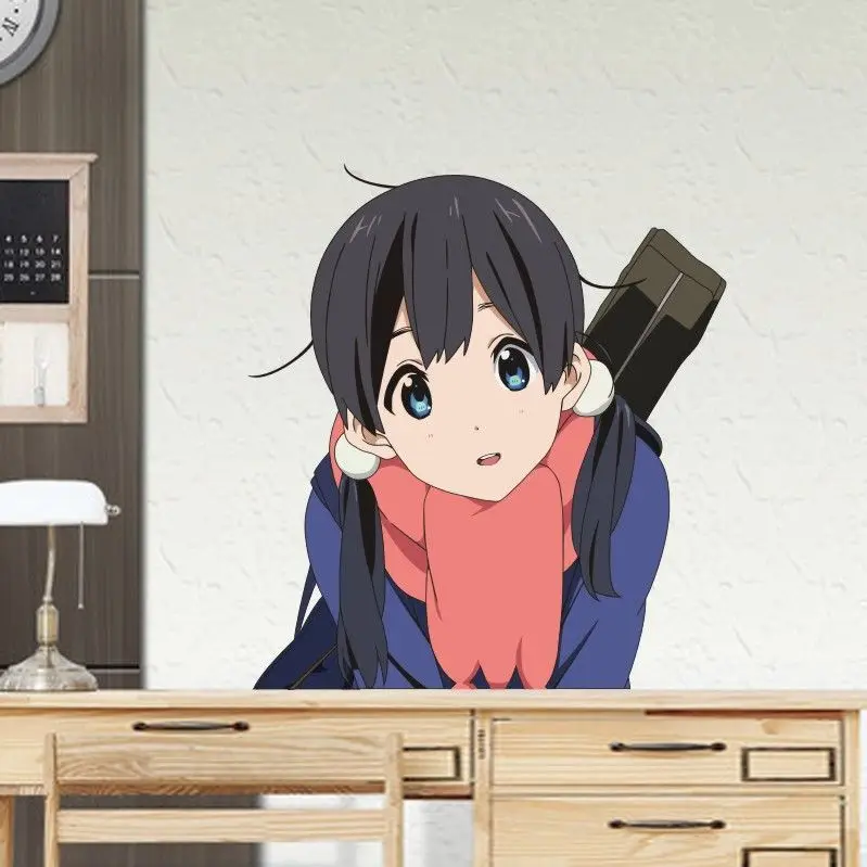 Tamako Market Наклейка на стену Kitashirakawa Ooji Mochizou Виниловые наклейки Декор для дома