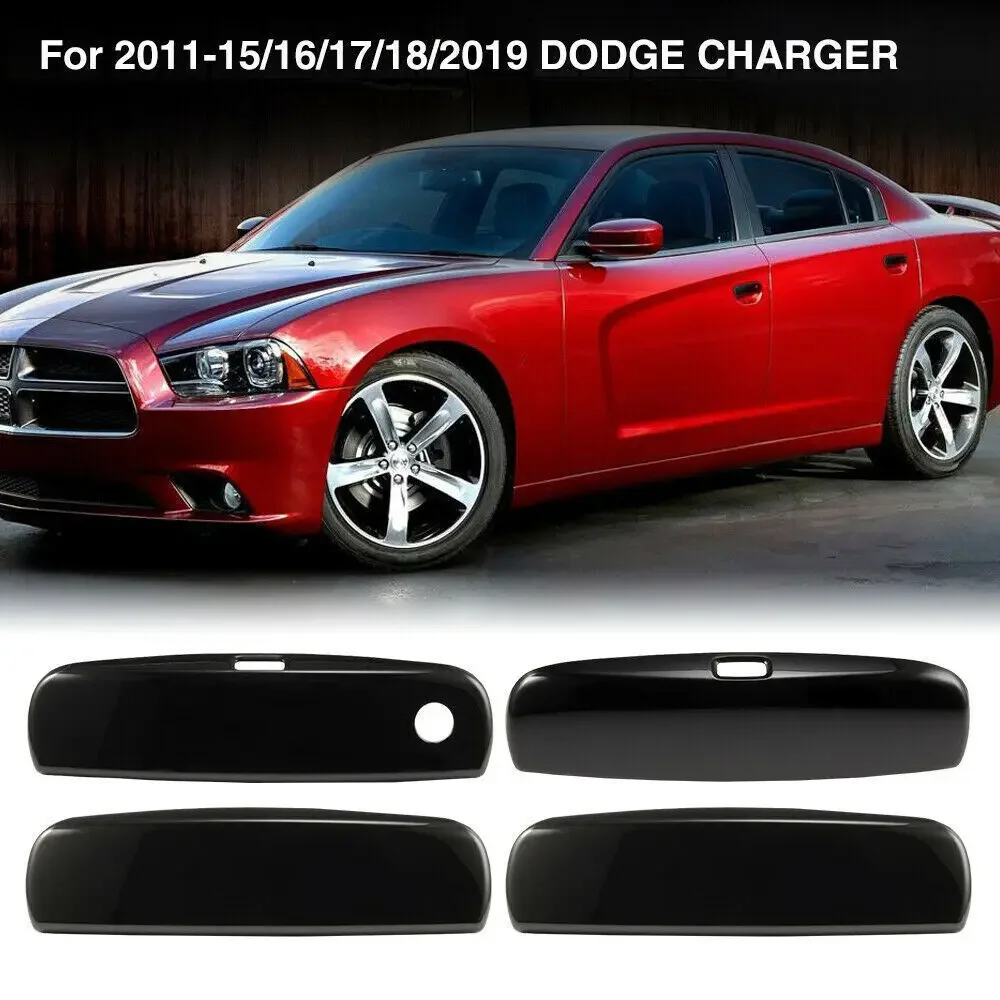 Для Dodge Charger 2011-2020 4 шт. автомобильная внешняя дверная ручка накладка наклейка