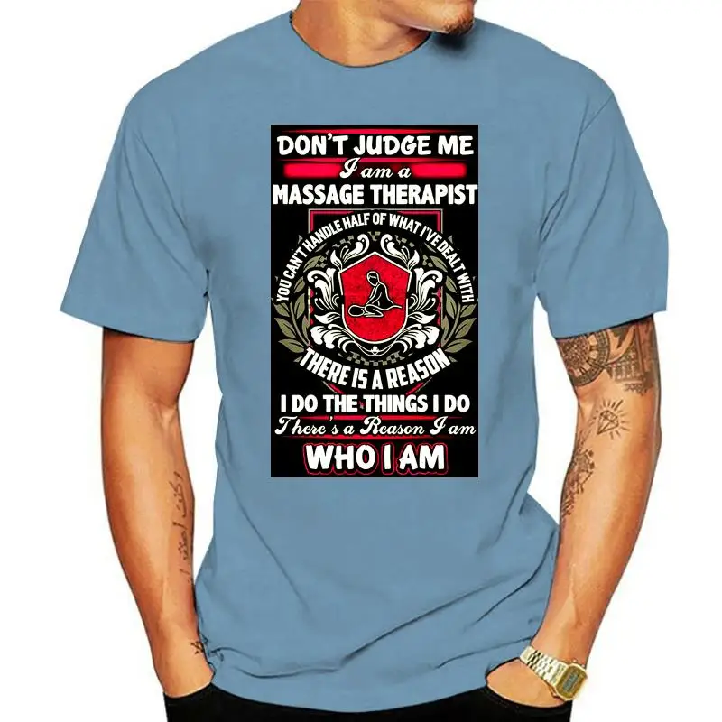 

Мужская футболка потрясающая футболка массажиста Женская Мужская футболка