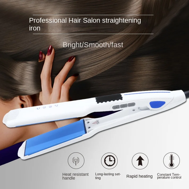 Straightening Plate Clamp: Negative Ions Do Not Damage Power Generation Plate Curling Iron Hair Straighteners Curler Modeler