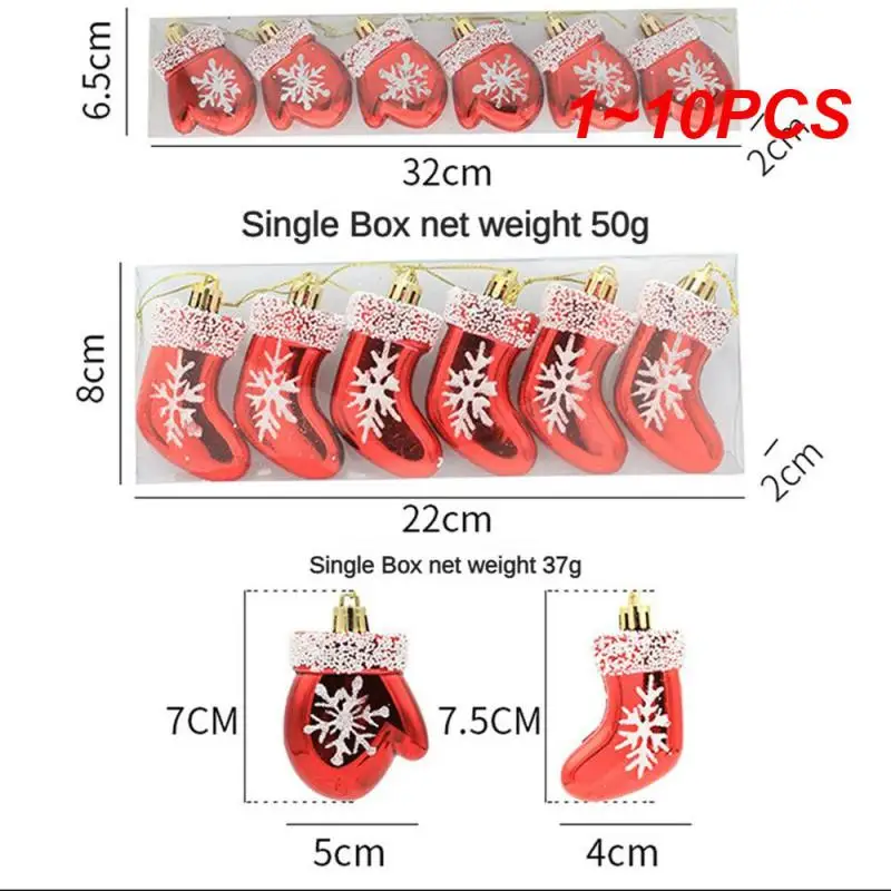 

1-10 шт., новогодние украшения для ёлки