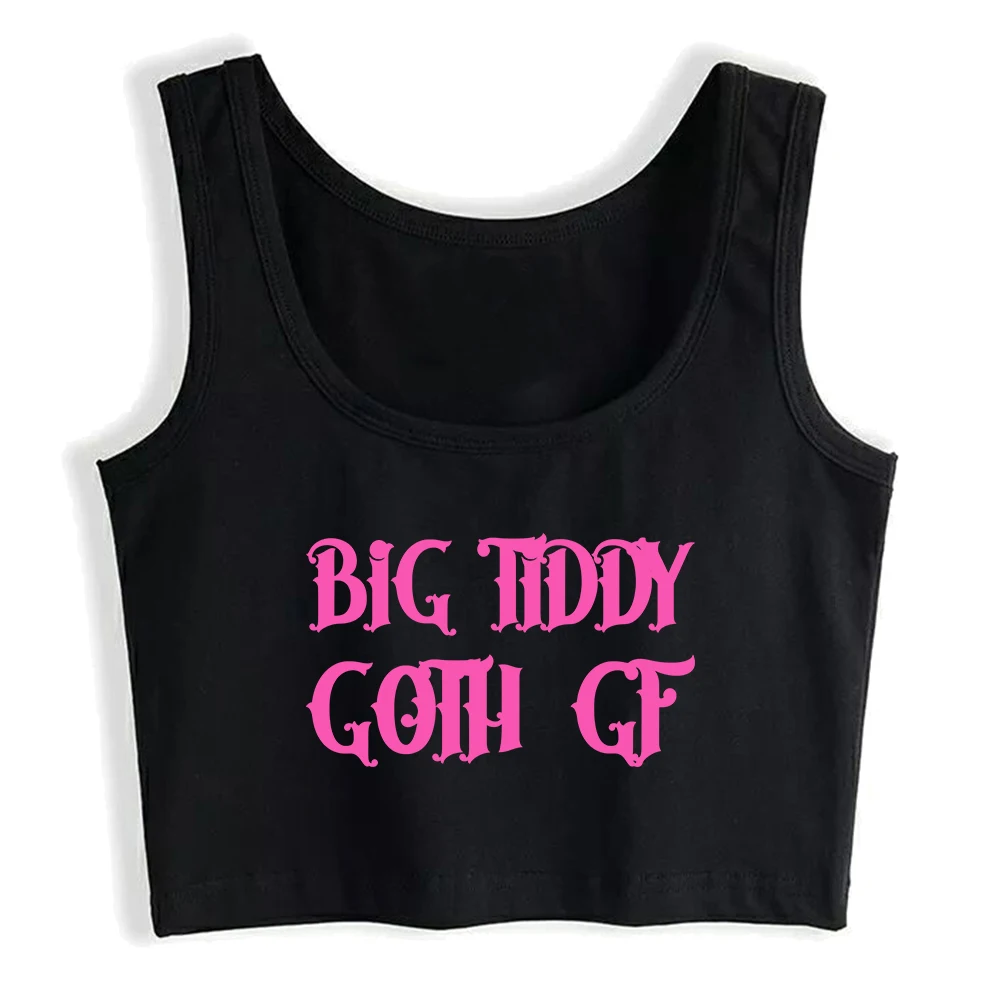 Рисунок 3 - Большой сексуальный кроп-топ Tiddy Goth Gf с дизайном