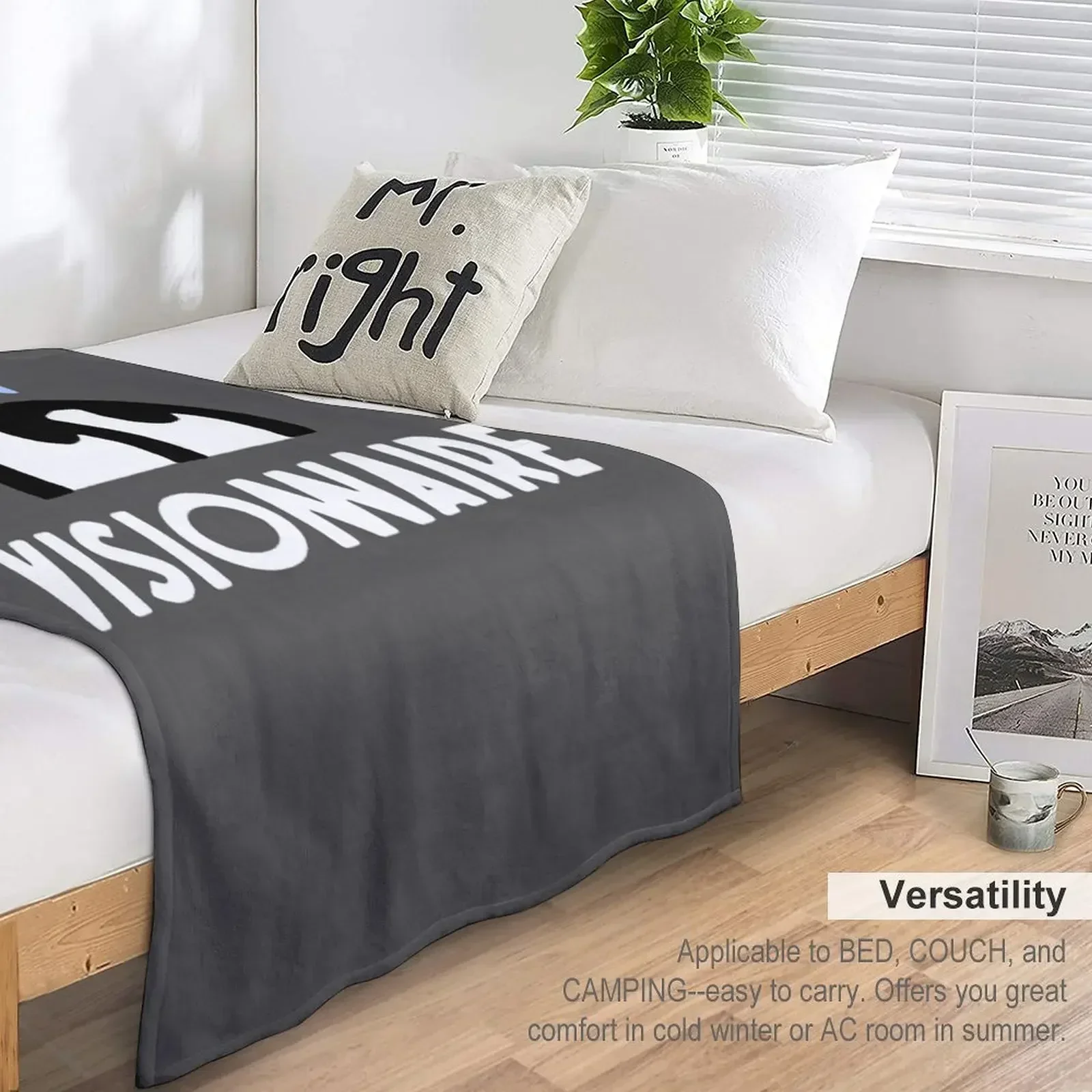 Новое одеяло для концертов Bigflo Et Oli термобелье путешествий мягкие клетчатые