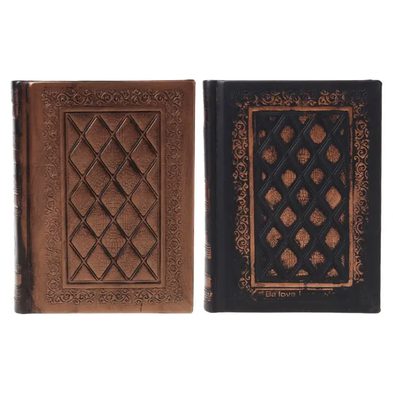 

Retro Vintage Journal Diary Notebook Leather Blank Hard Cover Sketchbook Paper S