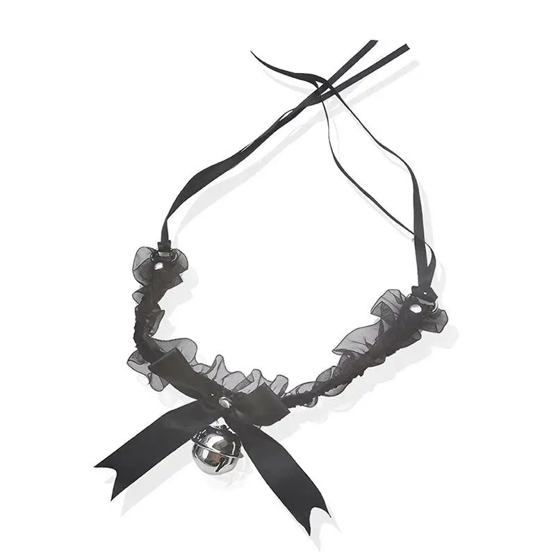 Женское кружевное ожерелье-колокольчик с кулоном в виде банта - купить по