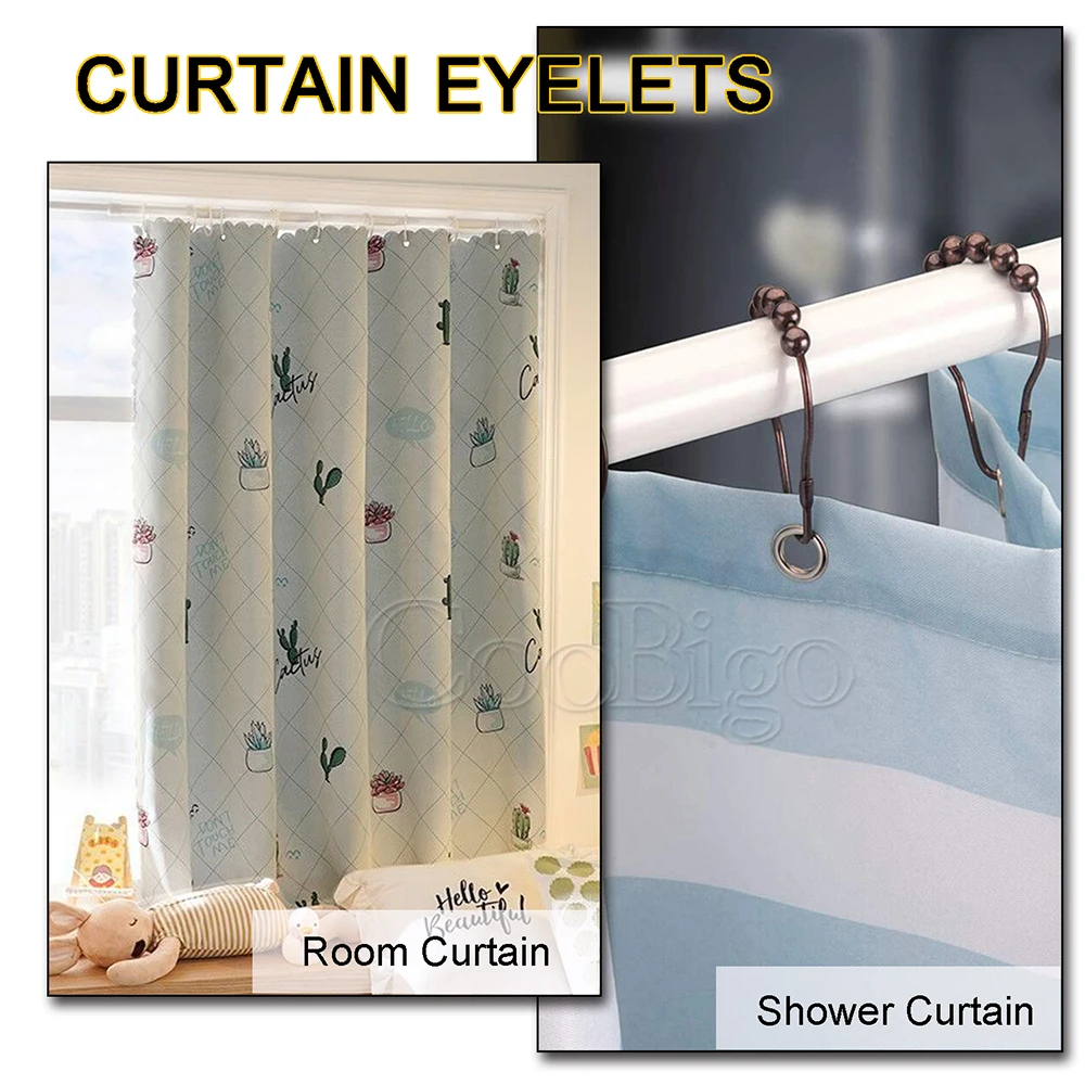 Металлические Люверсы 2-17 Мм Круглый Набор Дыроколов Для Обуви Сумок Этикеток