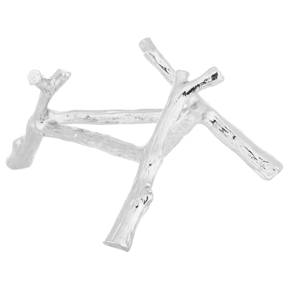 Металлическая ветка с хрустальным шариком основание для дисплея драгоценными