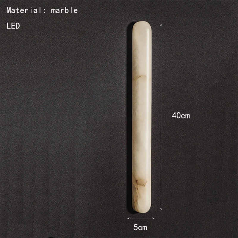 

Медный настенный светильник из мрамора IWP