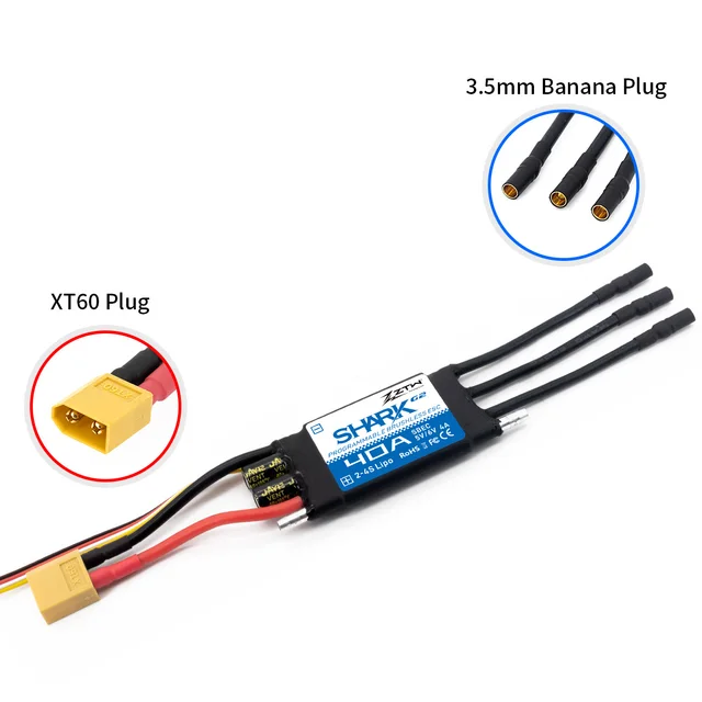 ZTW Shark G2 40A ESC 2-4S XT60