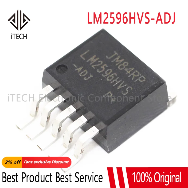 10 шт./партия Φ LM2596HV TO-263 60V LM2596HVS-ADJ