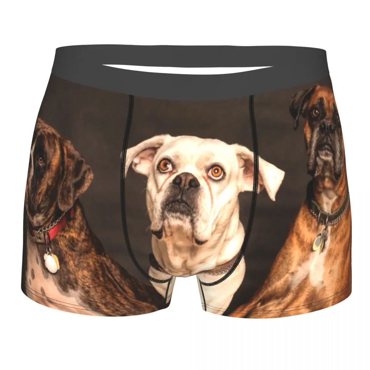 Underwear Men Boxers Dog Sexy Boxer Underwear Male Panties Underpants Boxershorts Homme