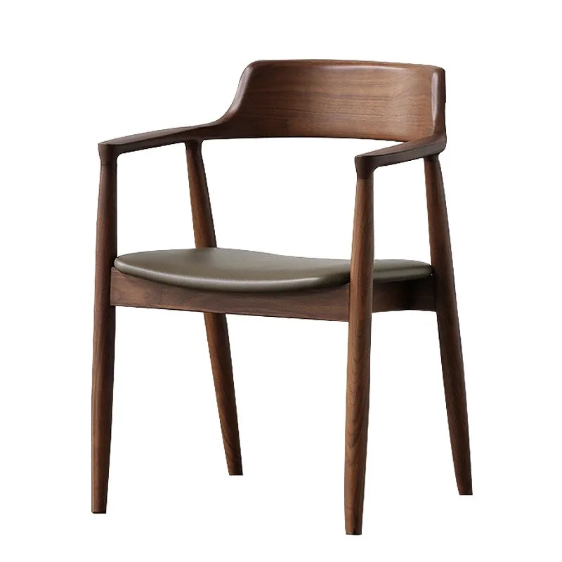 

Расслабляющий креативный кожаный современный стул для взрослых в скандинавском стиле, современные стулья для кухни и бара, мебель для офиса, AA50