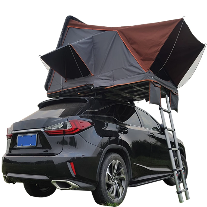 

Outdoor Family Roof Tent Hard Shell Car Rooftop Tent For 4-5 Person Use
