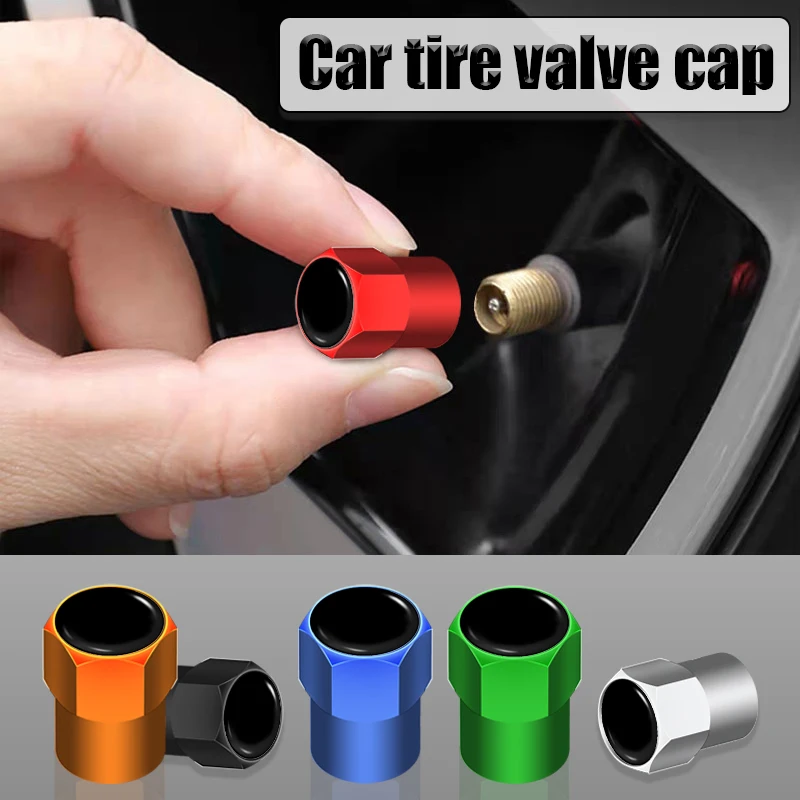 

4Pcs Metal Alloy Car Hub Stem Air Valve Cap for Audi A4 A6 A7 A8 TT S3 S4 S5 S6 Q5 Q7 Q8 B5 B6 C5 C7 Quattro Car Accessories