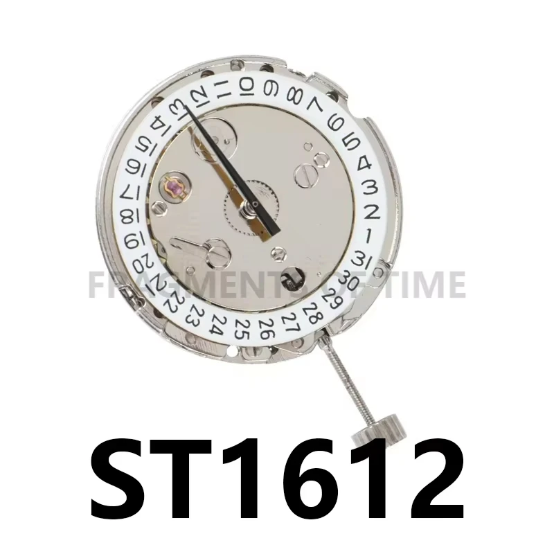 Фото ST1612 Автоматический механизм 21 драгоценный камень ST1612 Белая дата 3 TY2806 Запасные части для механического механизма часов №1