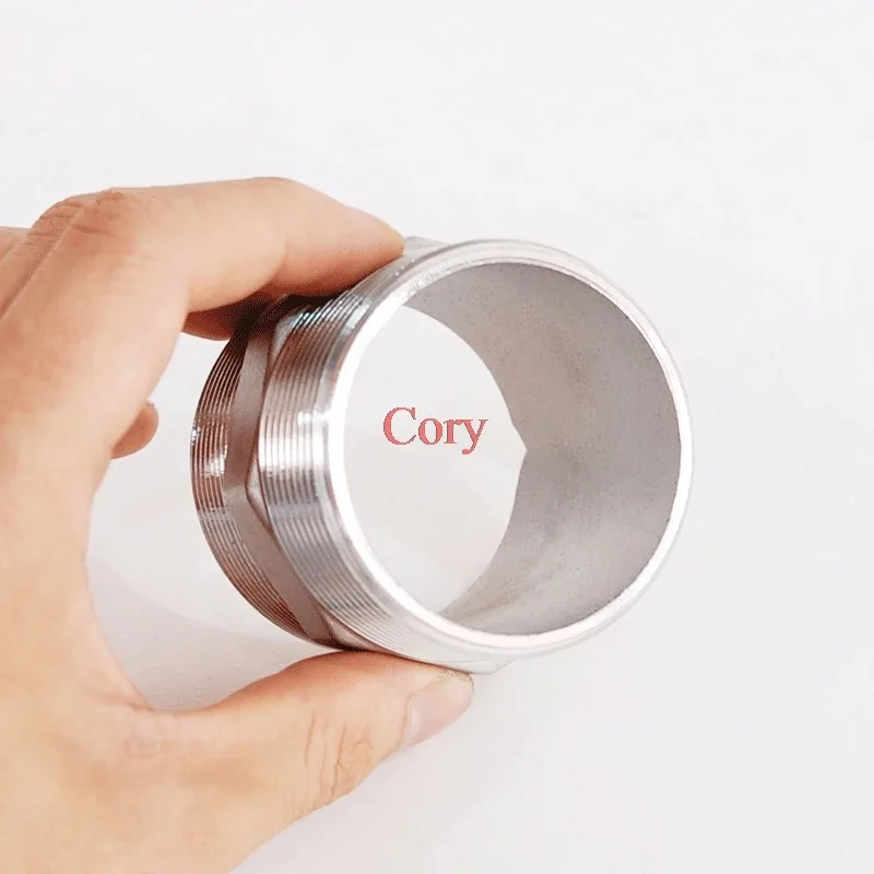 1 шт. фитинг для трубы из нержавеющей стали с шестигранной резьбой и наружной 1/8