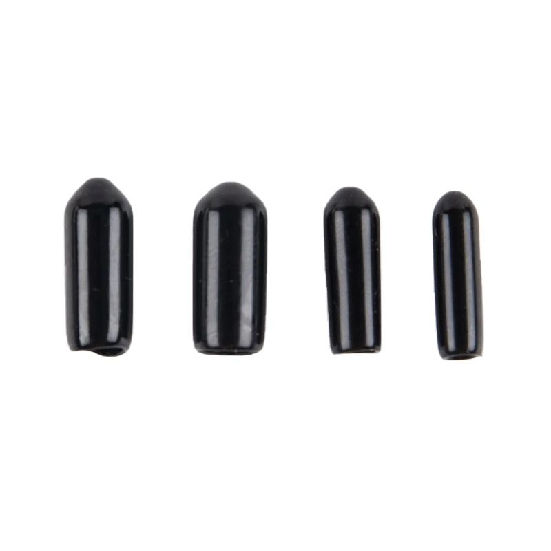 

500PCS Inner 2.5mm 3.5mm 4.5mm Black Rubber Tips For The End Of Metal Headbands To Protect From Hurt Hairband Ends