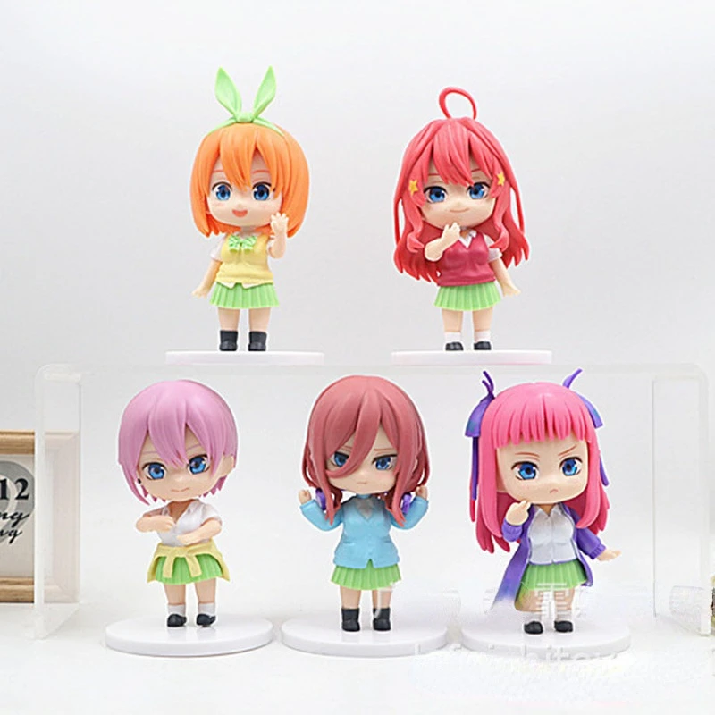 

The Quintessential Quintuplets Anime Peripheral Action Figures Model Toy Pvc Ornaments Man Model Women High Quality Kids Toys