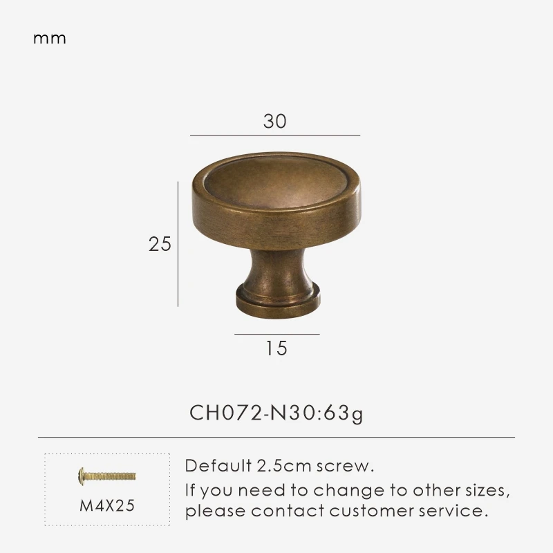 

Ручки для шкафов Nurlin латунные