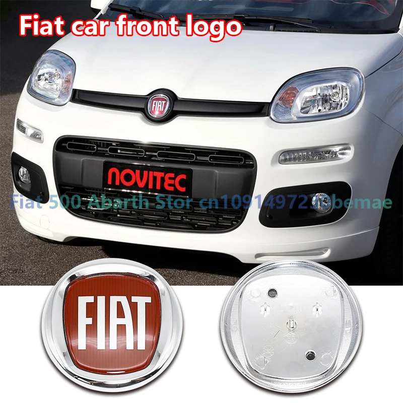 95 мм металлическая эмблема на передний капот автомобиля для Fiat Aegea 500c Panda Uno Palio Tipo