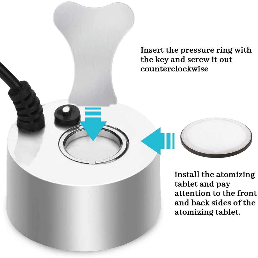 12 шт./упаковка ультразвуковые диски для увлажнителя