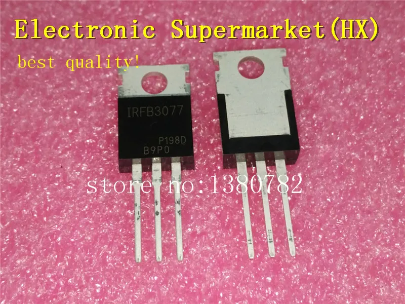 

20pcs/lots IRFB3077PBF IRFB3077 TO-220 IC In stock!
