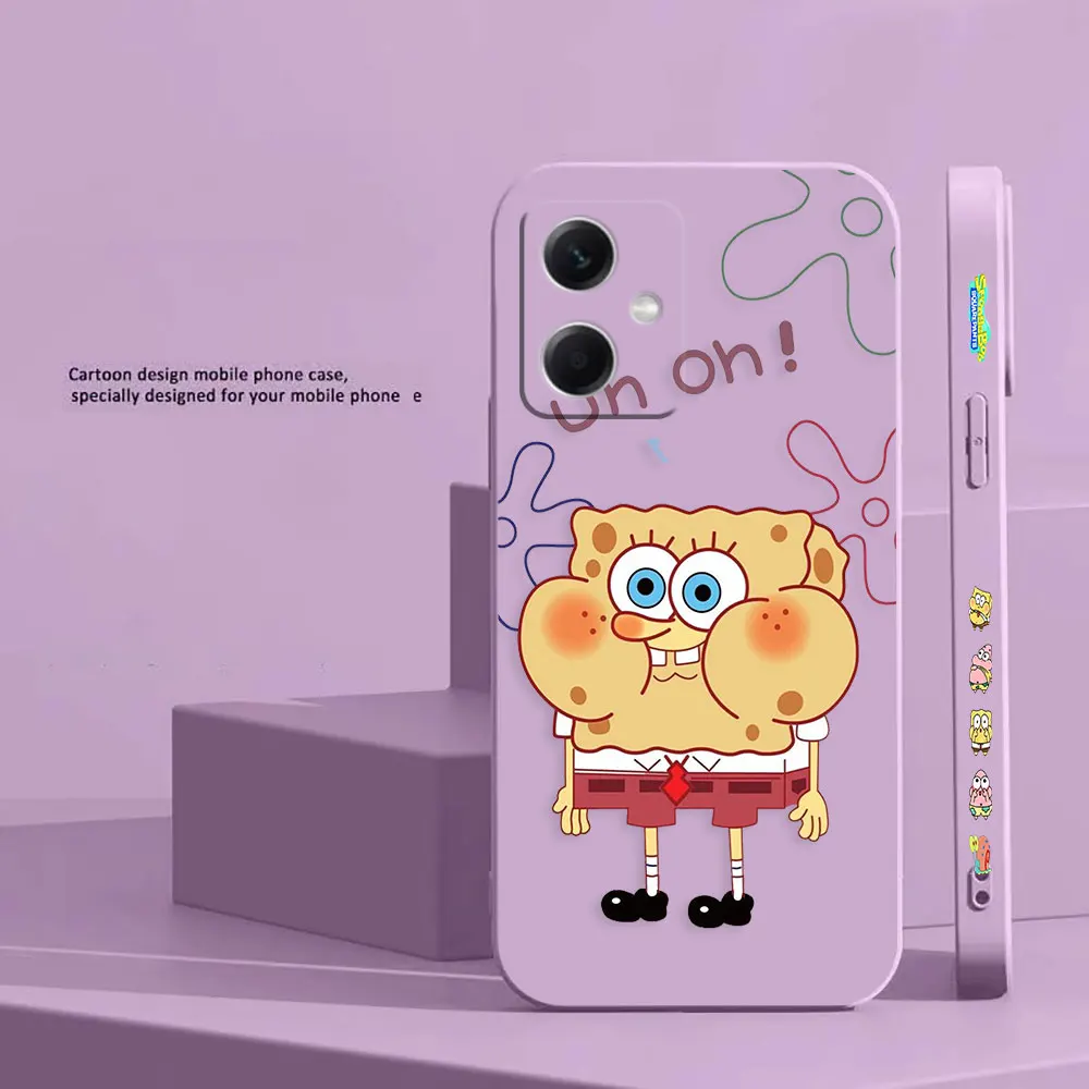 S-Губка Боб S-квадратные брюки для Redmi Note 12 12S 11 11T 11E 11R 11S 10 8 PRO PLUS 4G