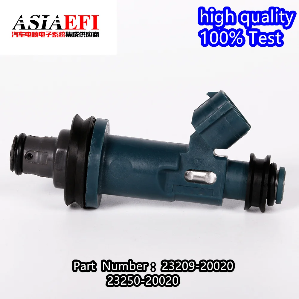 ASIAEFI 4 шт. высококачественная топливная форсунка 23209-20020 23250-20020 для Toyota Avalon Camry Sienna