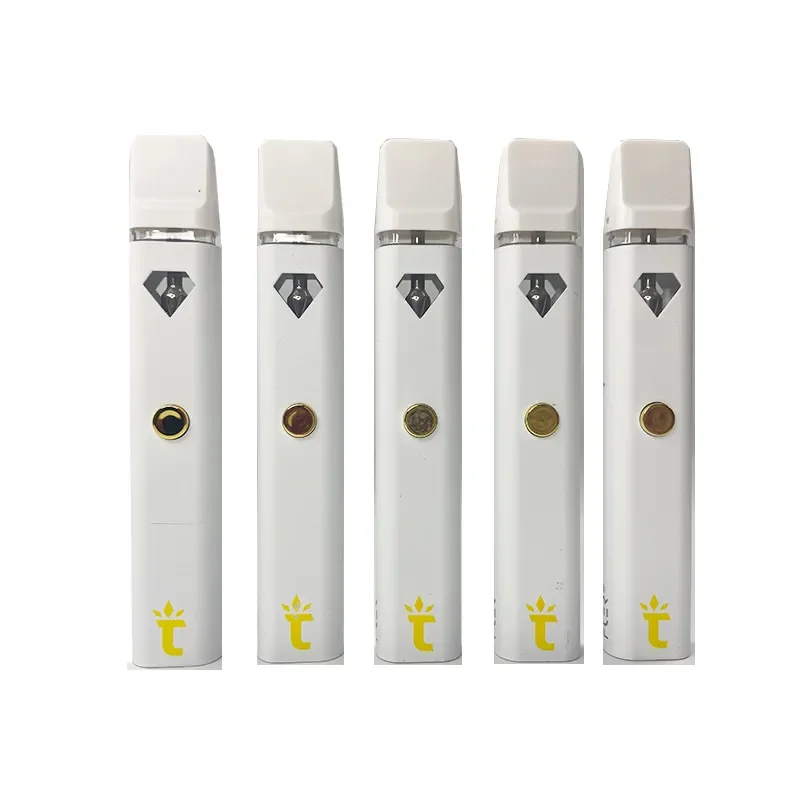 

2ml Torch Diamonds Rechargeable Vape Pens E Cigarettes Dab Pen Pods 280mAh Battery Start Kits Micro USB For Thick Oil Cartridges