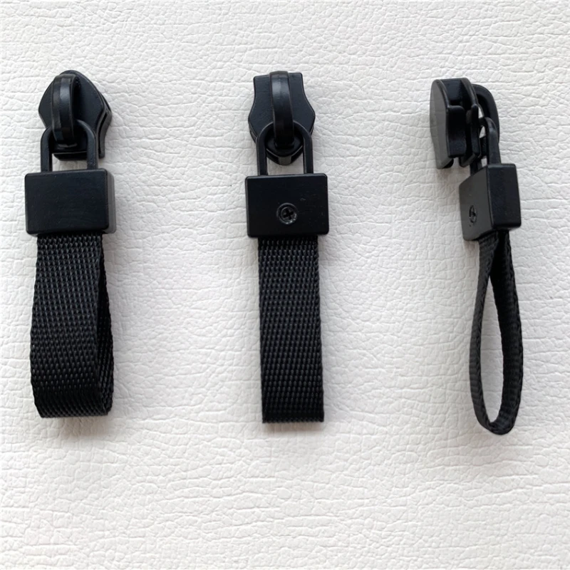 10 шт. 5 # ленточный шнур съемник молнии для нейлоновой ленты печатная бирка