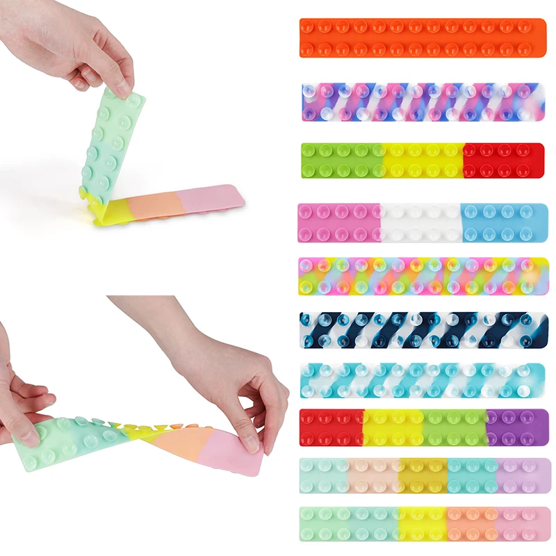 

Игрушка-антистресс для взрослых, складная, силиконовая, на присоске