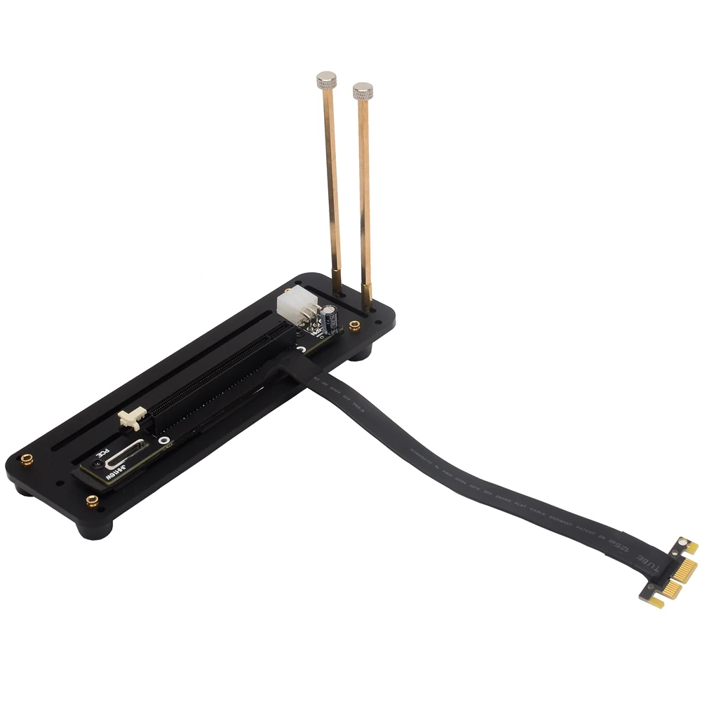 Недорогой PCI Express 3 0x1 до x16 переходник Удлинительный кабель AMD NVIDIA Видеокарта PCI-E 1x