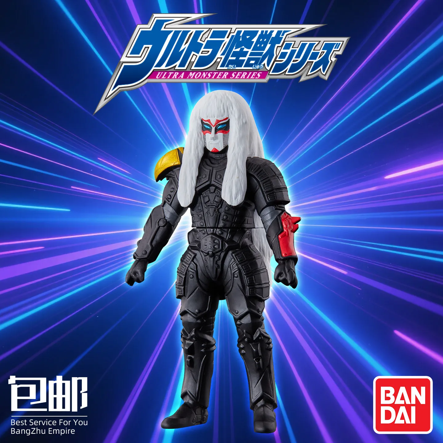 Фото Фигурка-меха Мусасин из серии Bandai Ultra Monster 500, мягкая виниловая модель Софуби, для коллекционеров-энтузиастов, для демонстрации на столе, подарок. №1