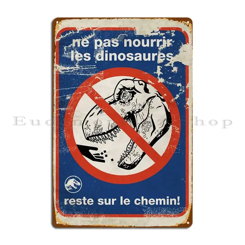 Reste Sur Le Chemin! Металлический знак Club на заказ классический настенный декор бар